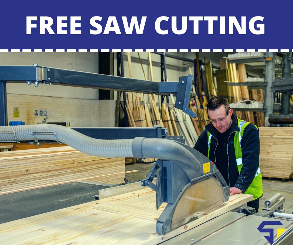 Don’t forget, we’ve got our expert team on hand with our #saw cutter to help suit any project. Completely #free for most cuts and quick to use, we can cut down your timber and doors to fit your desired sizes. No appointment necessary! 🛠