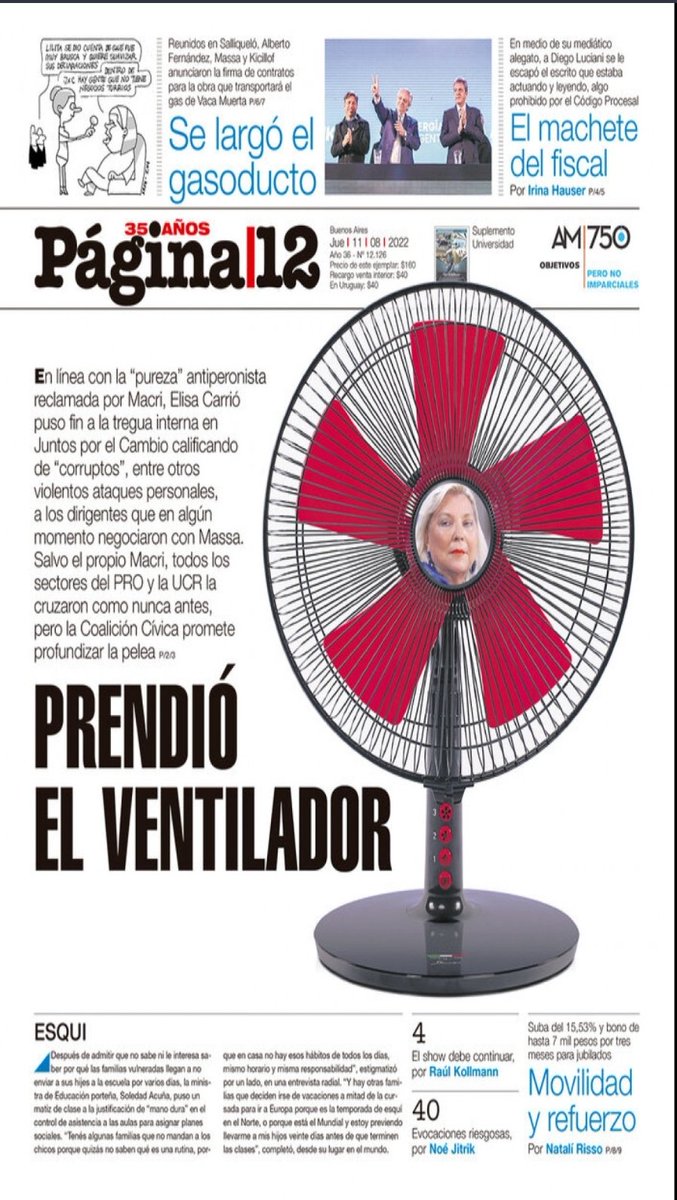 inforadioon's tweet photo. 🏜¡Buen día!

☕🧉 Comenzamos el día con lectura de tapa de los principales diarios. 
¡Excelente jornada para todos y todas! https://t.co/QtLx7hGKmI