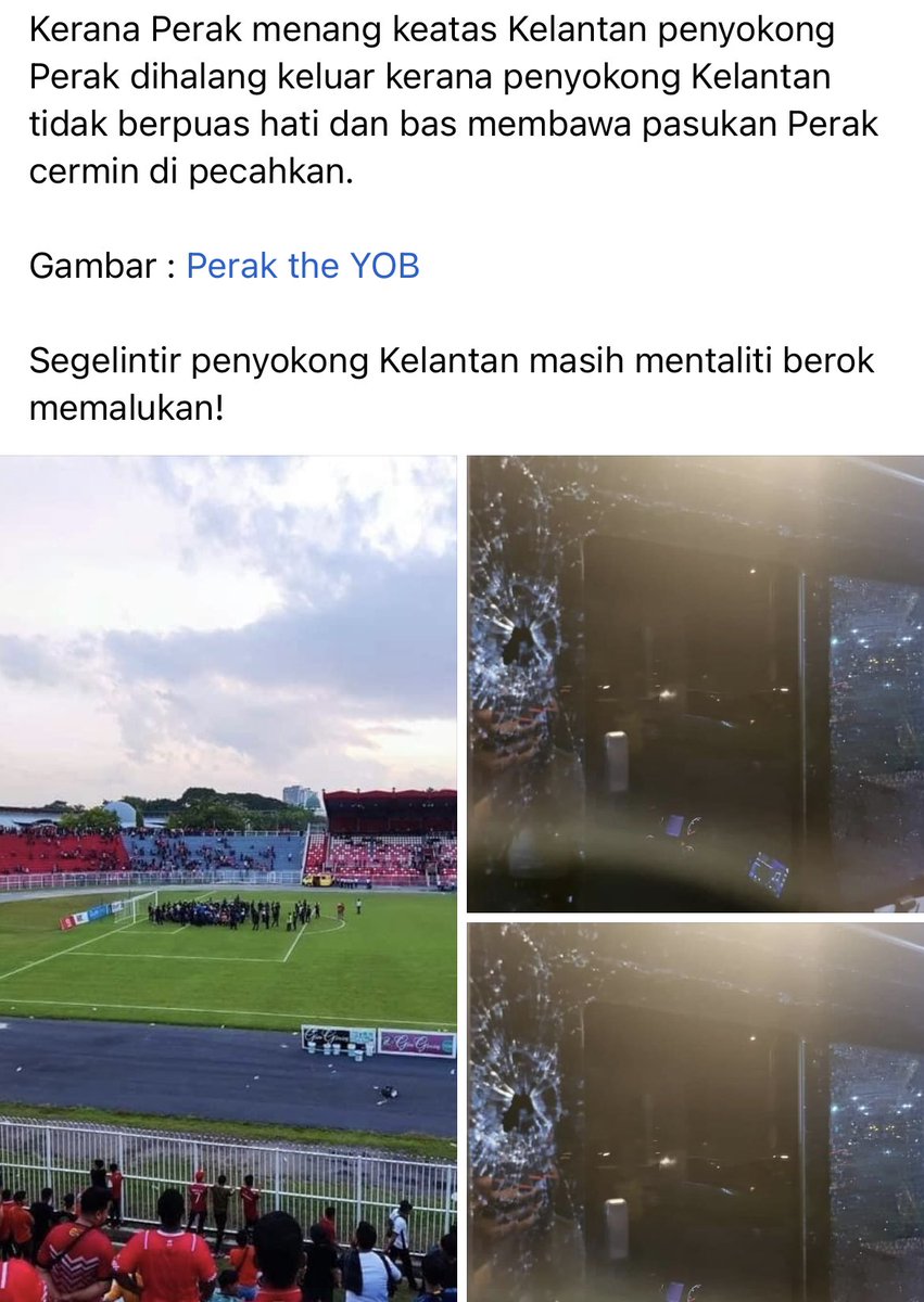 aa7zm's tweet photo. Some headlines menunjukkan seolah-seolah kejadian semalam berpunca dri kelantan dan orang yg tak tahu cerita sebenar mmg akan kaw kaw bash kelantan dan isu kenegerian mula la timbul, TRWfans dah lama bertamadun pokok tak akan goyang kalau angin tak goncang #TRWFC https://t.co/IFBzlUkHon
