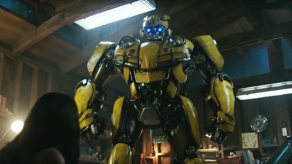 I'm never getting over how perfect the Transformers looked in Bumblebee