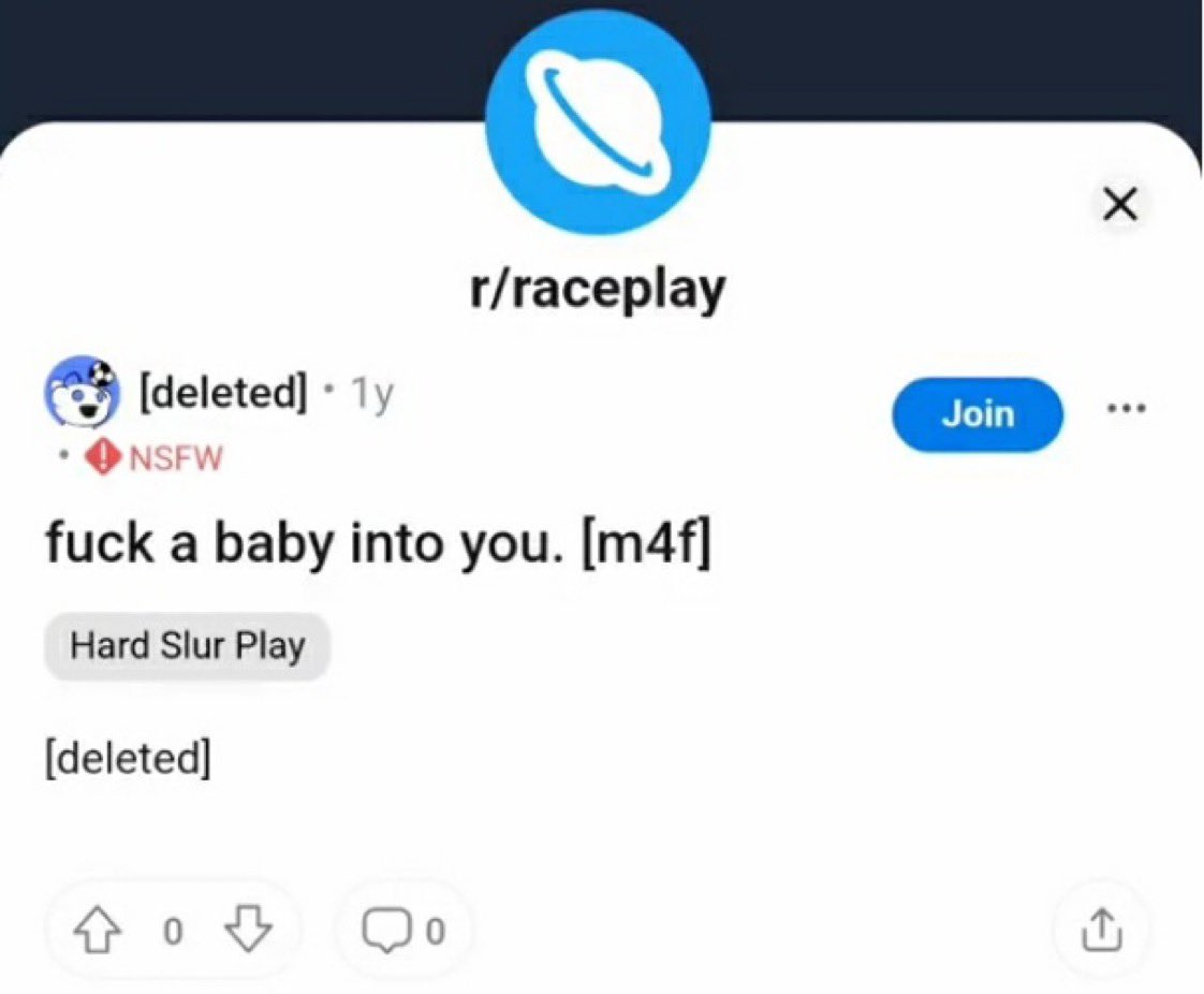 ysfissofucked's tweet photo. uh i think these can speak for themselves 🤢🤮

(here is the link to the archives of senseless’ old posts on reddit. the posts themselves are deleted but hey i guess its true that the internet never forgets!!)
https://t.co/sSoZzj7IqS https://t.co/la38NT2jRP