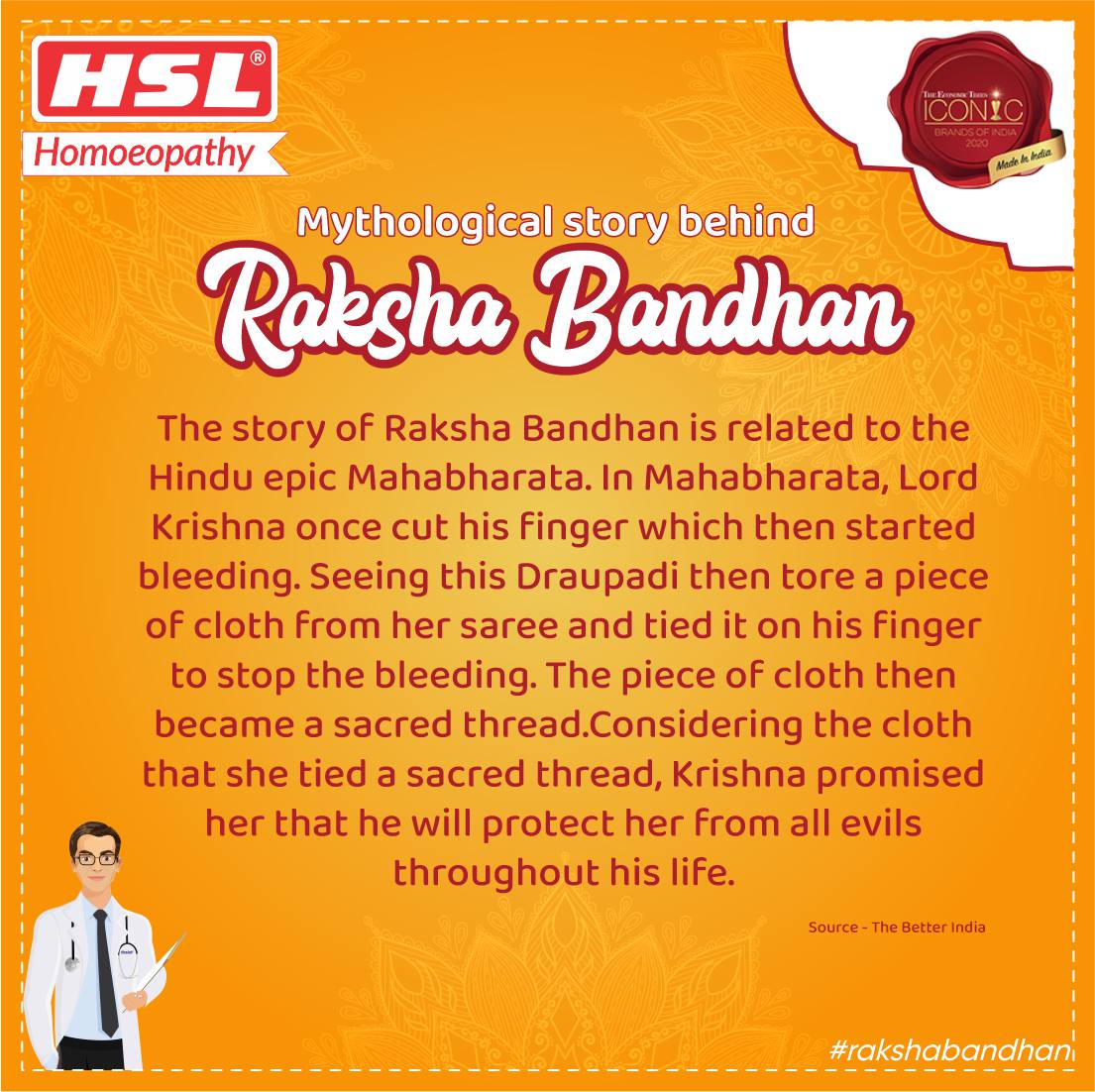 Haslab1's tweet photo. This Raksha Bandhan, we promise to keep you safe from the harmful effects of the medicine. 

#haslab #homoeopathy #homoeopathyworks #homoeopathyheals #rakshabandhan #rakhi #rakshabandhanspecial #RakhiSpecialOffer #RakshaBandhan #practicalhomeopathy https://t.co/0OSzF0qtNO