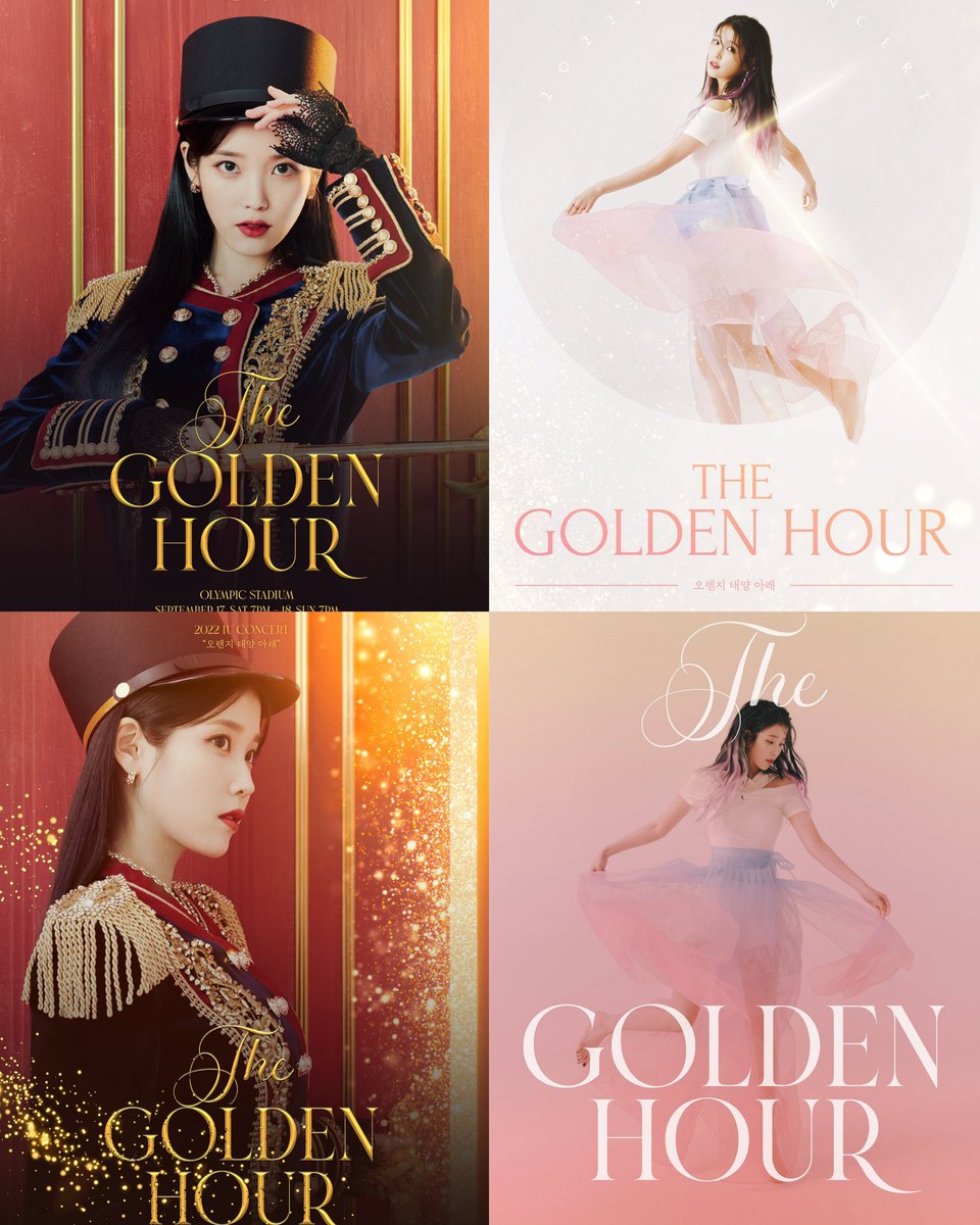 2022 IU CONCERT The Golden Hour : 22.08.11 (목) 8PM ~ 09.15 (목