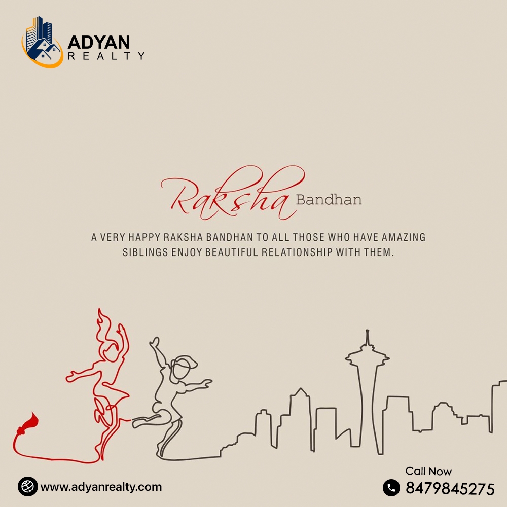 AdyanRealty's tweet photo. Raksha Bandhan
A very happy Raksha Bandhan to all those who have amazing siblings enjoy beautiful relationship with them.
#RakshaBandhan #siblings #adyanrealty https://t.co/FMZxyKGzHL