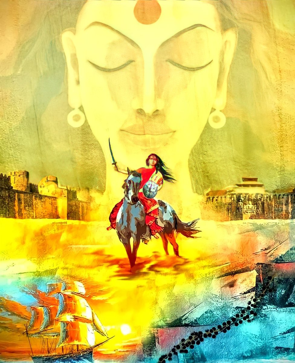 VisitUdupi's tweet photo. Veera Rani Chennabhairadevi (1552-1606), Pepper Queen, Raina Da Pimenta, the bravest and fearless Tuluva - Jaina Queen of Gersoppa, protected our motherland from multiple Portuguese invasions for 54 long years.
Mirjan Fort and Chaturmukha Jain Basadi were built during her rule. https://t.co/N0ytP6tJhP