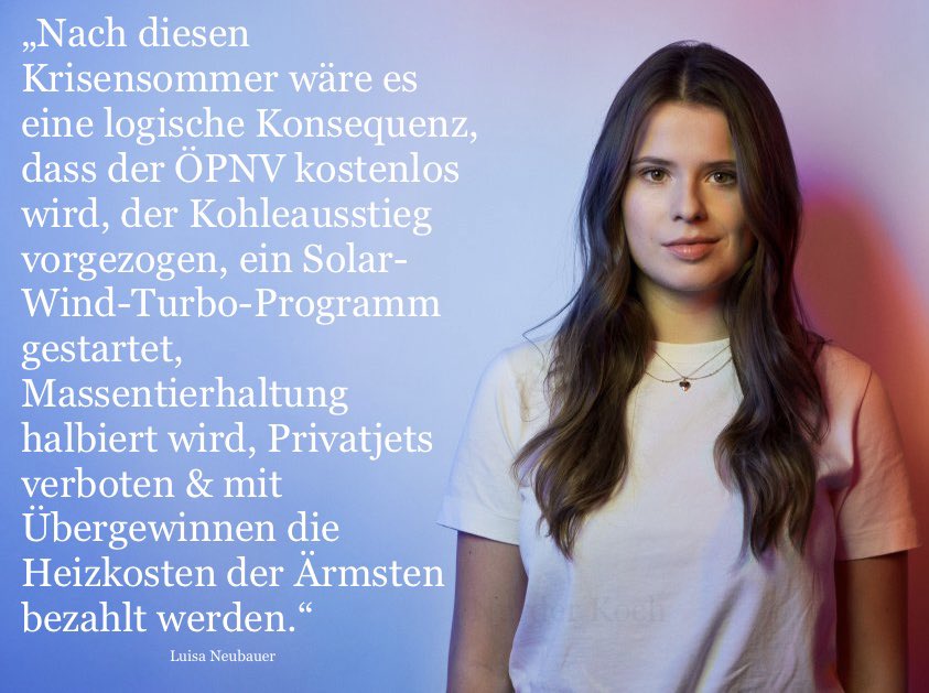 Guten Morgen liebe Nachbarinnen und Nachbarn! Das, was Luisa sagt!
!B