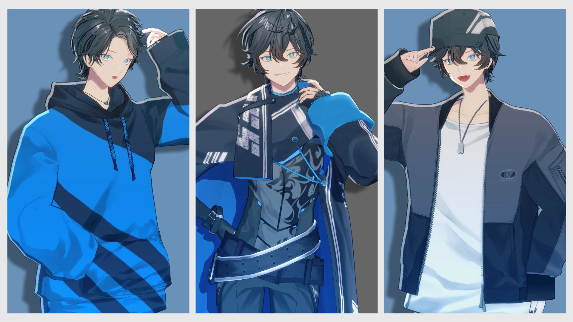 にじさんじ アクシア・クローネ バイカラーブルゾン エデン組 1st Anniversary」グッズ2022年7月9日(土)10時より販売