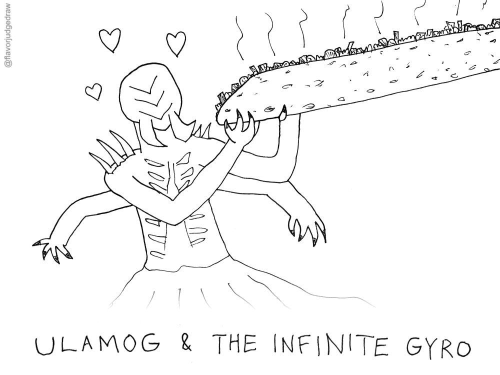 MTG flavor judge drawings on Twitter: "I know they're not flavor