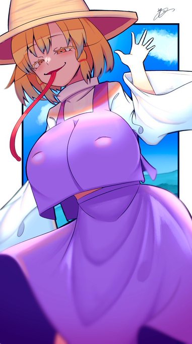 【再掲】デカ諏訪子様

#東方Project #洩矢諏訪子 #Touhou #东方Project 