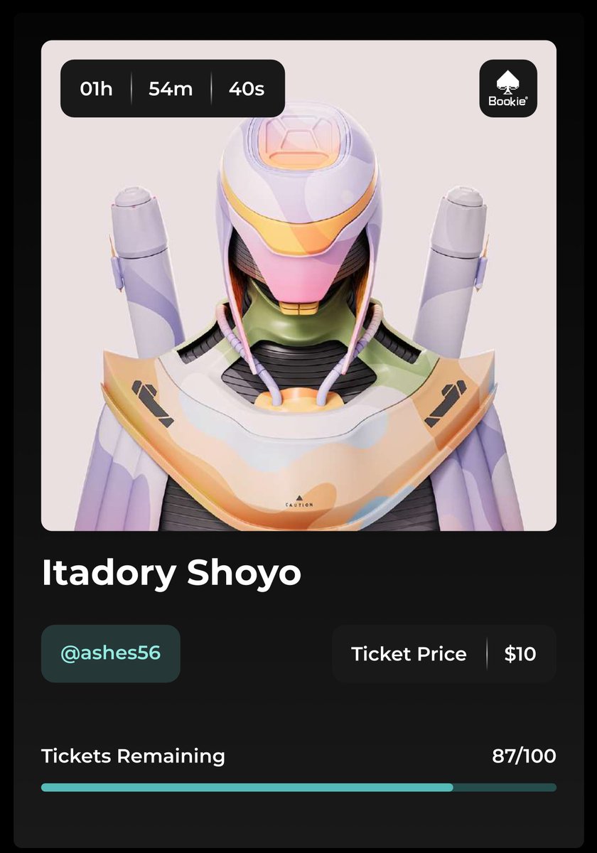 BookieDAO's tweet photo. #SneakPeek of the upcoming #BookieDAO new NFT Auction feature.... https://t.co/3I2crPzmn3