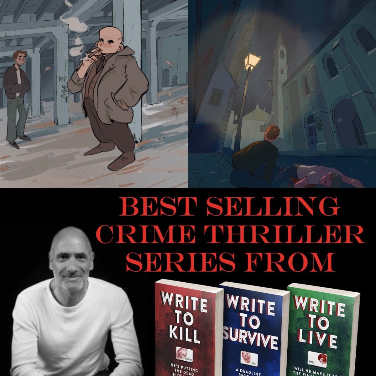 davepperlmutter's tweet photo. 5⭐️⭐️⭐️⭐️⭐️ I've read a lot of #CrimeFiction books, and #WriteToKill, #WriteToSurvive and #WriteToLive are right up there.
https://t.co/o4xjtR4Kpz #bookbangs #IARTG #bookboost
#thriller #bookbuzz #mustread #bookblast #crimewriter #London #Crime #Fiction #BooksToRead #BookBuzzer https://t.co/83GDRd257g