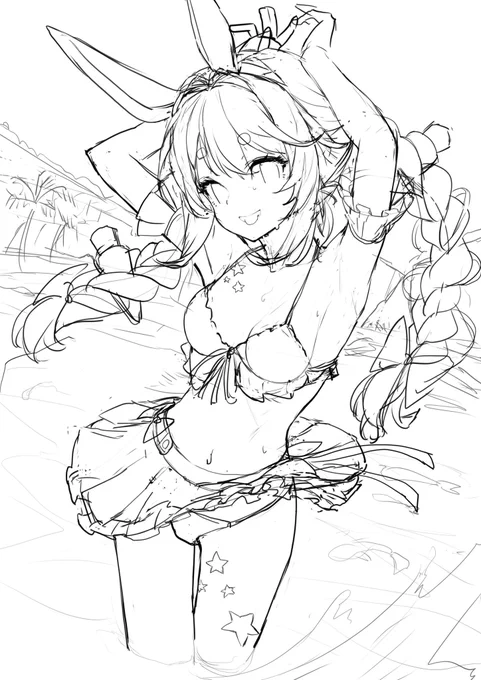 ぺこサマー wip コミケまでに完成できるか!? 
