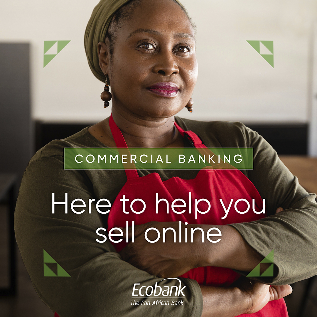 Ecobank can help you set up your own Google My Business profile and connect with leading eCommerce providers like iPay and DPO – so you can start receiving secure online payments fast. Register at ecobank.com/ecommerce or call on 080 000 3225. #SME #digistore #ThePanAfricanBank