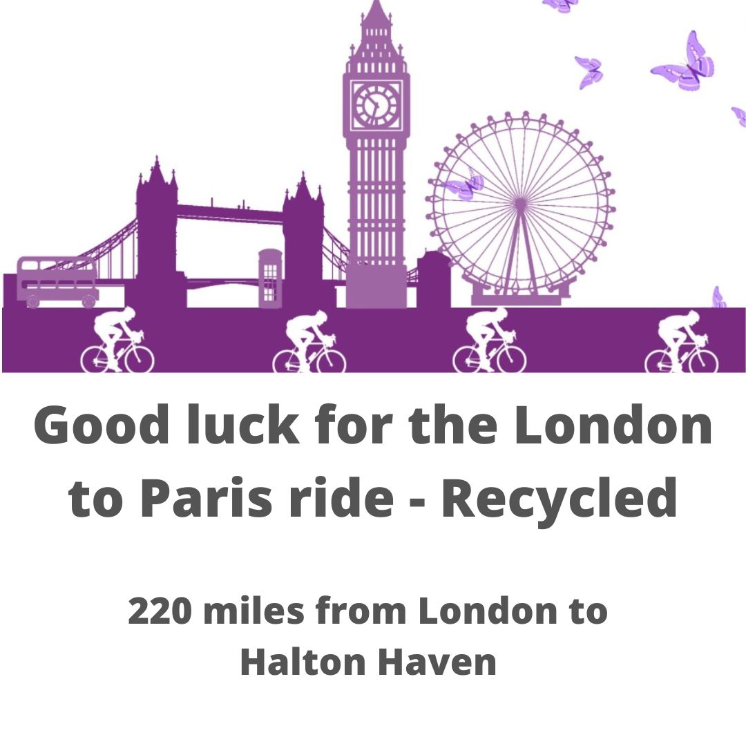 haltonhaven's tweet image. TODAY IS THE DAY that our group of #TeamOneill riders start their mammoth bike ride of 220 miles from London to the Hospice 🚴

From everybody at Halton Haven GOOD LUCK and THANK YOU for raising vital funds for the Hospice 💜

justgiving.com/fundraising/la…