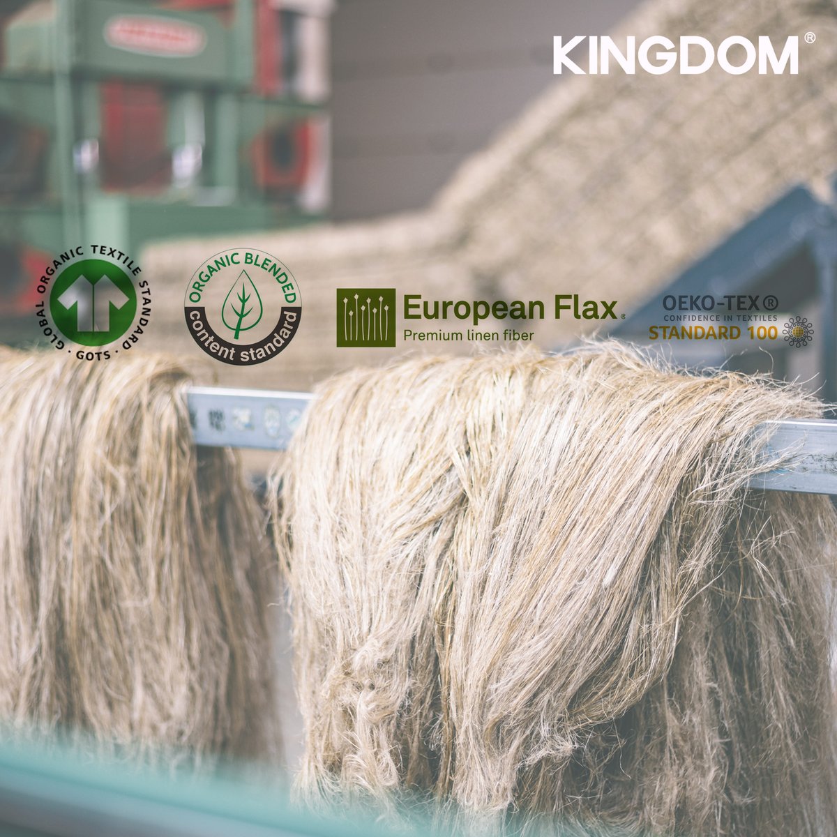 KingdomOfficia5's tweet photo. KINGDOM as a responsible supplier of hemp/linen yarns and fabrics, we are making our products more standardized. So the certifications we currently have are GOTS, OCS, OEKO-TEX,European Flax certificates.
#gotscertified #organiccertified #ocscertified #oekotex #europeanflax https://t.co/cNePwn7iPM