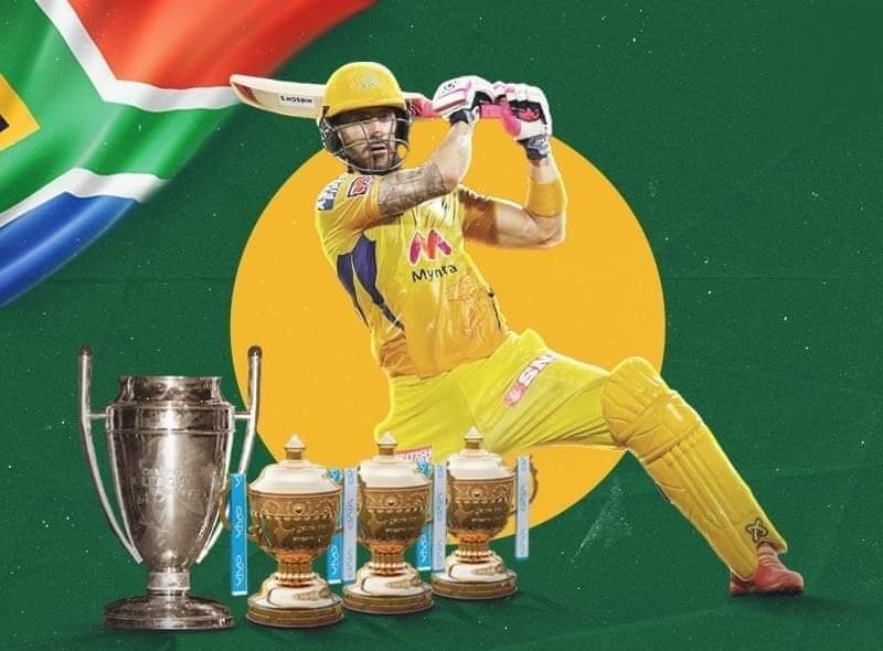 wbmsdian07's tweet photo. Faf Du Plessis will be playing for Chennai Super Kings franchise in CSA T20 league. 👌🥳
(Source - Cricbuzz)
#ChennaiSuperKings #CSA #CSAT20 https://t.co/GnXJpw8CzE