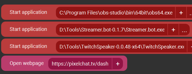 MemellaR's tweet image. I don't know why I didn't think of it before - fancy button to open the apps I open every time I stream...

twitch.tv/memella

#fancybutton #touchportal #streamerdotbot #wig #greenhairdontcare #twitchaffiliate #snapcam #filter #snapfilter #twitchanz #AssassinsCreedOdyssey