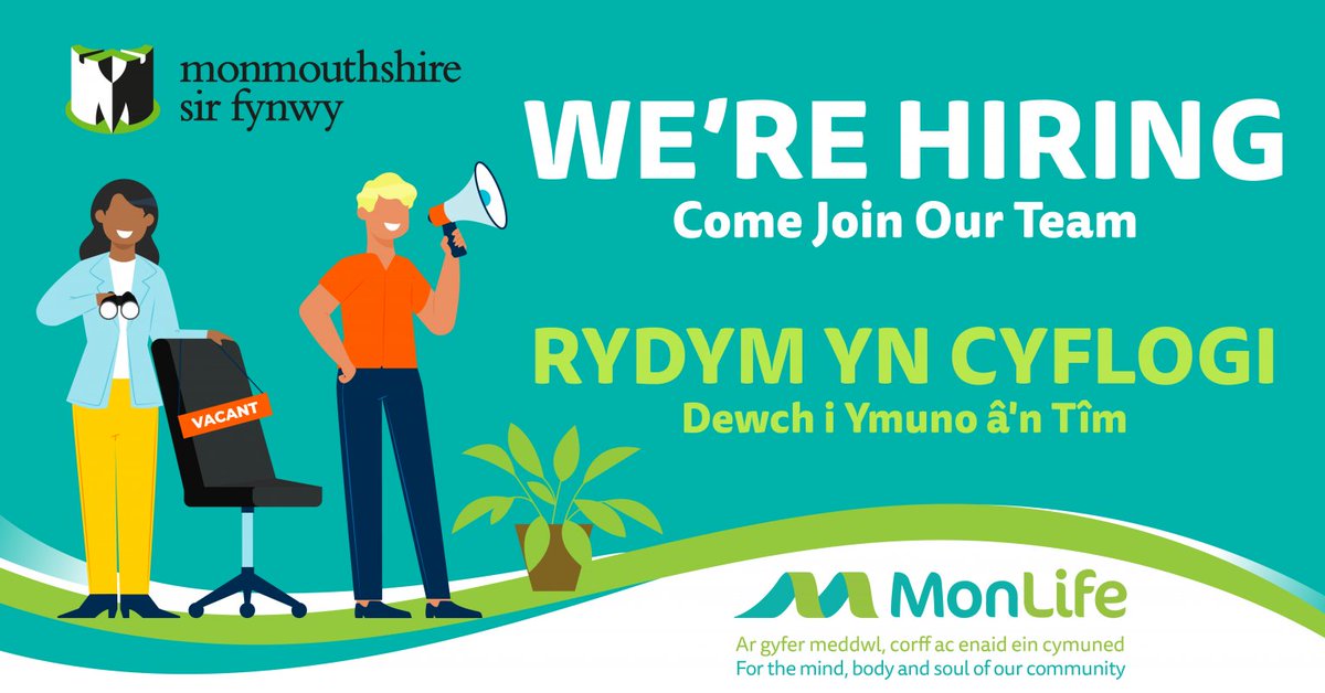 Come & Join The Team - MonLife Accountant In our role you will work with dedicated managers to support them on their financial management within a dynamic, multisite, multifunctional and commercial service environment. monmouthshire.gov.uk/monlife-accoun… #Monmouthshire #Jobs #jobsearch