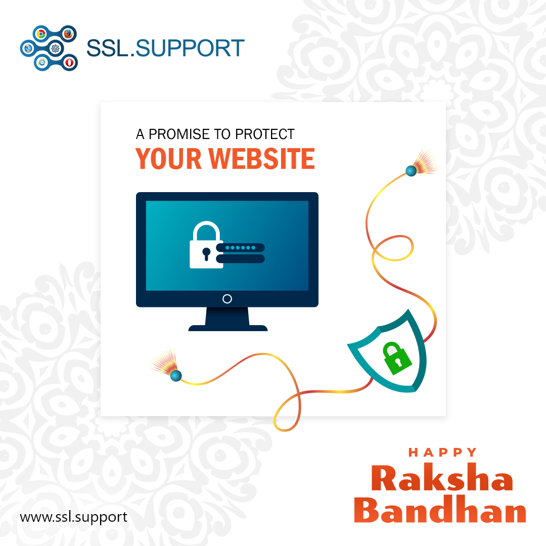 sslcertsupport's tweet image. Celebrating the bond that puts your safety above anything and everything else.#happyrakshabandhan2022
Celebrate the thread of trust with your #siblings
Just like your loved ones,we at SSL Support care for your well-being & #safety
#rakhispecial #SSL #support #Website #security