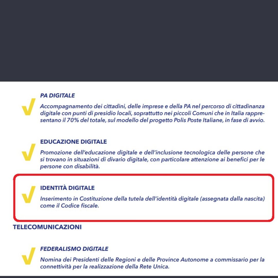 Lisa90135765's tweet photo. Che schifo. Agenda Colao fatta propria nel programma. Maledetti leghisti traditori.
#ProgrammaLega https://t.co/xvBz6bVPKq