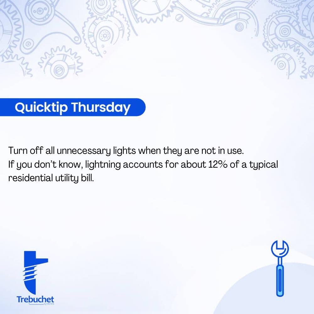 buzztify's tweet image. RT @drestherazi: RT @trebuchetsystem: Turning off your lights when not in use will help save your electricity.
#ElectricalEngineers #Designandfunctionality #blackownedbusiness #business #HappyNewMonth