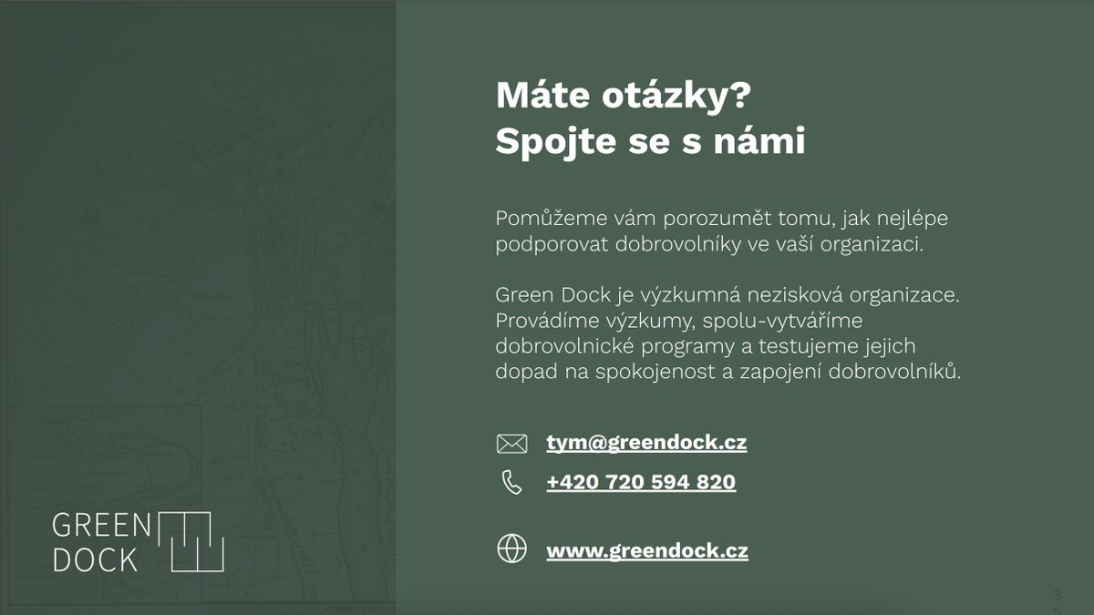 GreenDockCZ's tweet photo. Jak environmentální organizace mohou podporovat své dobrovolníky? Čtěte v naší nové výzkumné zprávě: https://t.co/pufZj4rWGk https://t.co/PTdiiHHVZ9
