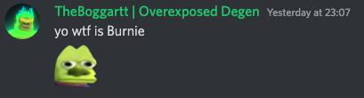 0x_ereebus's tweet photo. Almost 9.5X, 0.849 ETH in profit for a single play.

I was hanging around the #ConsortiumAlpha where @TheBoggartt shared his deep thoughts about $BURNIE so I did a little research (holders, deployer, token sniffer…) what I learned how from the guys there. https://t.co/dNElvIFLZi