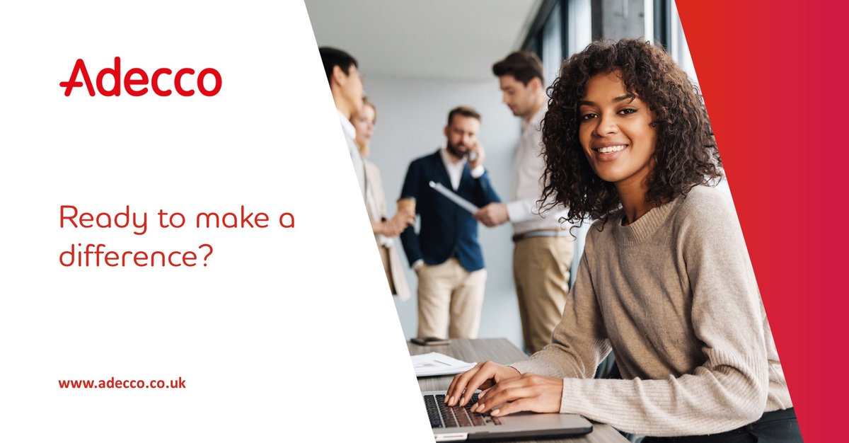 Adecco_UK's tweet photo. If helping people is what you’re all about, a role in human resources and personnel is the industry for you. At Adecco we offer a range of different vacancies in these sectors. Take a look through our opportunities today:https://t.co/niISW0WBxR #MakingTheFutureWorkForEveryone https://t.co/B36OFvNRV0