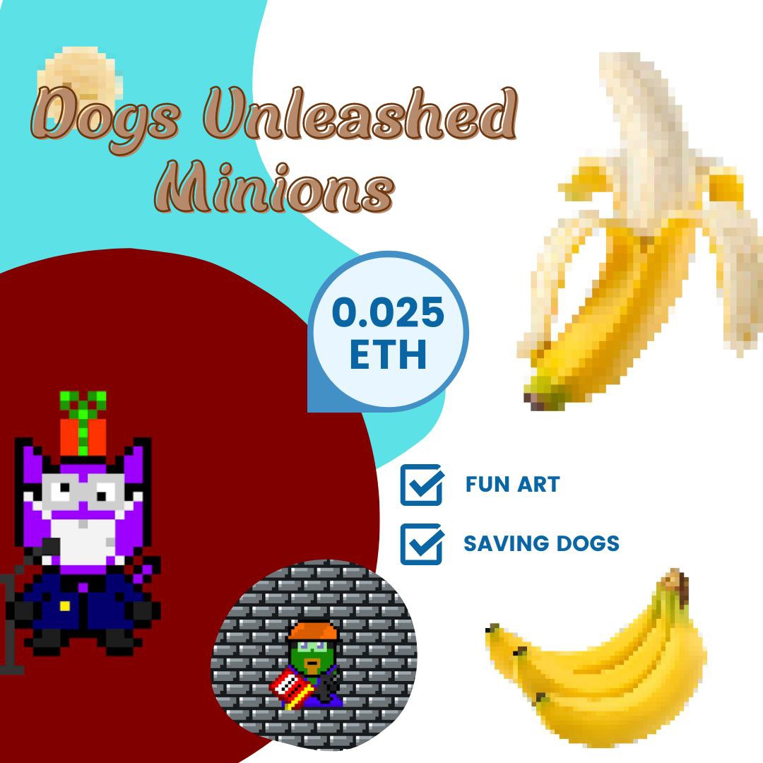 Dogs Unleashed | Minting Now tweet media