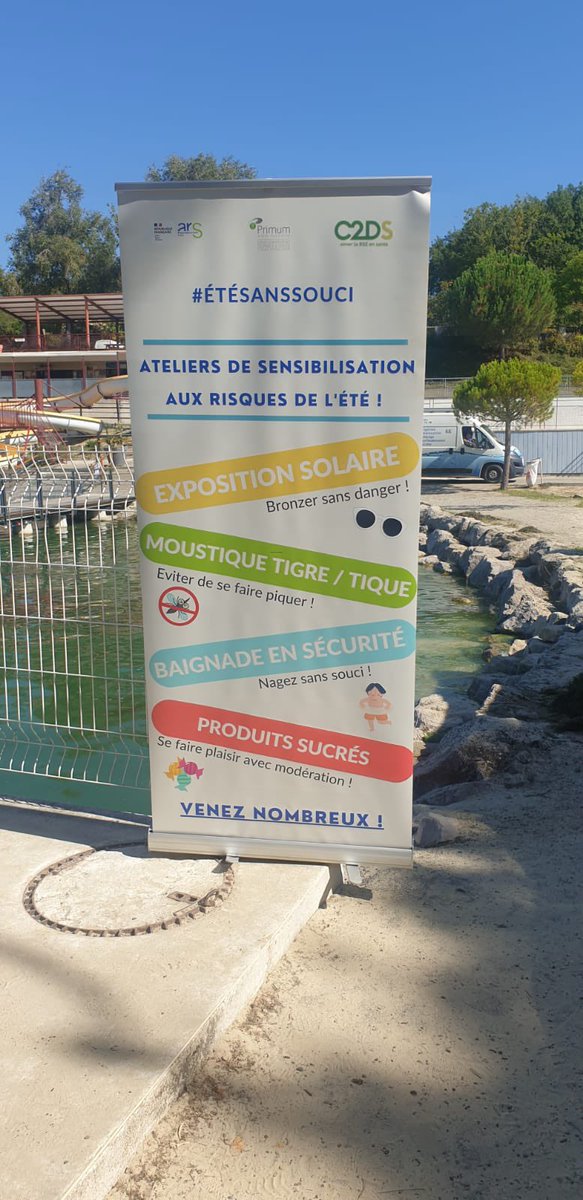 APAS_82's tweet photo. 🦟😷⛱️ Le #ProxiSanté82 était mobilisé hier aux côtés de l’@ARS_OC à Monclar-de-Quercy ! Pour un #ÉtéSansSouci en #Occitanie, adoptons les bons réflexes ! ☀️🥵RDV aujourd’hui sur la base de loisirs de Molières ! https://t.co/Knh7SjfJAU