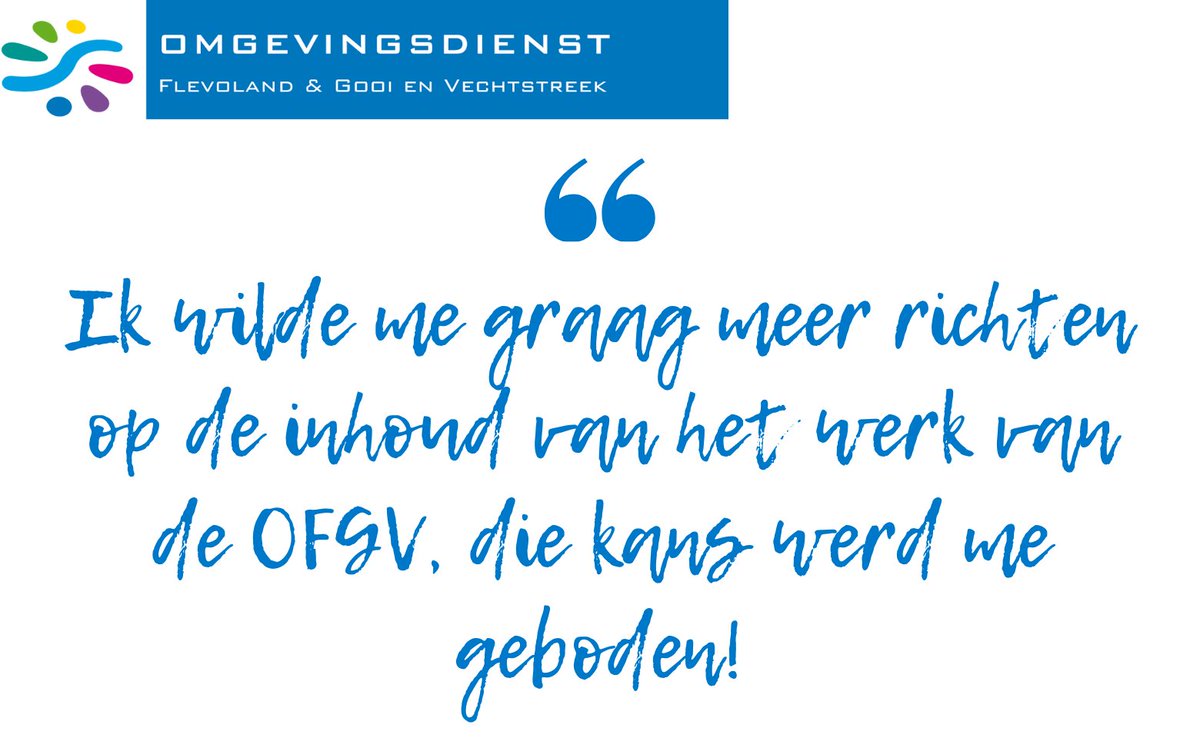 In 2021 zijn 10 OFGV-medewerkers intern doorgestroomd naar een andere functie. Debbie was er hier één van! Benieuwd naar haar verhaal? Je leest het hier: ofgv.nl/overons/sociaa… #doorstromen #ontwikkelen #ambitie