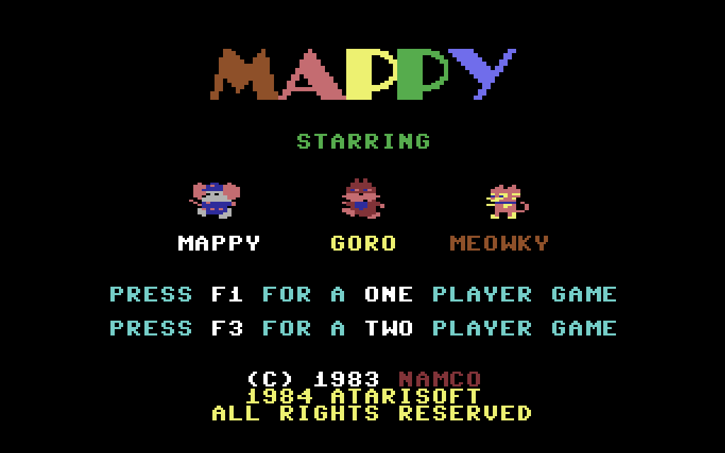 64th_Dimension's tweet photo. Mappy (1984)

#C64 #Commodore64 #pixelart #Mappy https://t.co/iOKKPbAMYc