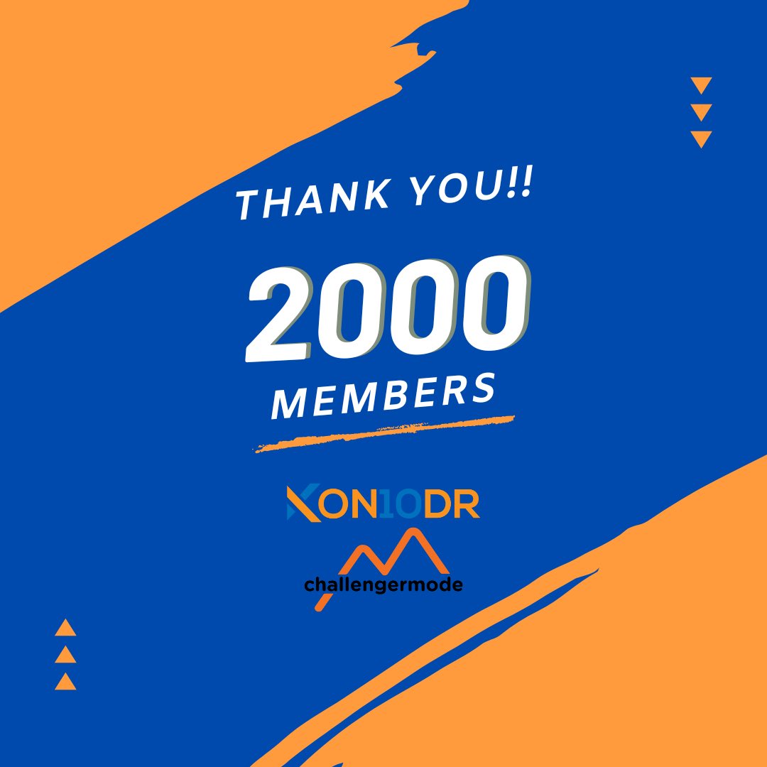 kon10dr's tweet photo. Big thank you to all our gamers out there for getting our Kon10dr space on @Challengermode to 2000 members. Watch out for exciting updates. Join our space by clicking the link in our bio.
#kon10dr #2000members https://t.co/VixTDDeNht