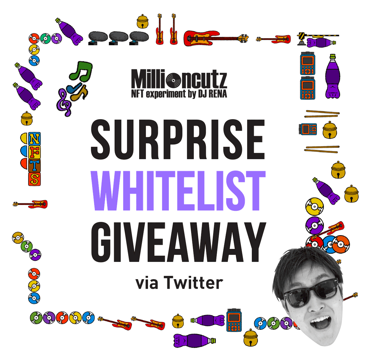 graph_nft's tweet photo. #Millioncutz 
We are giving away: 
- 5x whitelist spots 🎫

To enter: 
☑️ Like &amp; RT
☑️ Follow 
@graph_nft 
 
☑️ Tag 3 friends

End in 48h ⏰

#NFT #NFTs #NFTGiveaway https://t.co/BjIoMvJKcE
