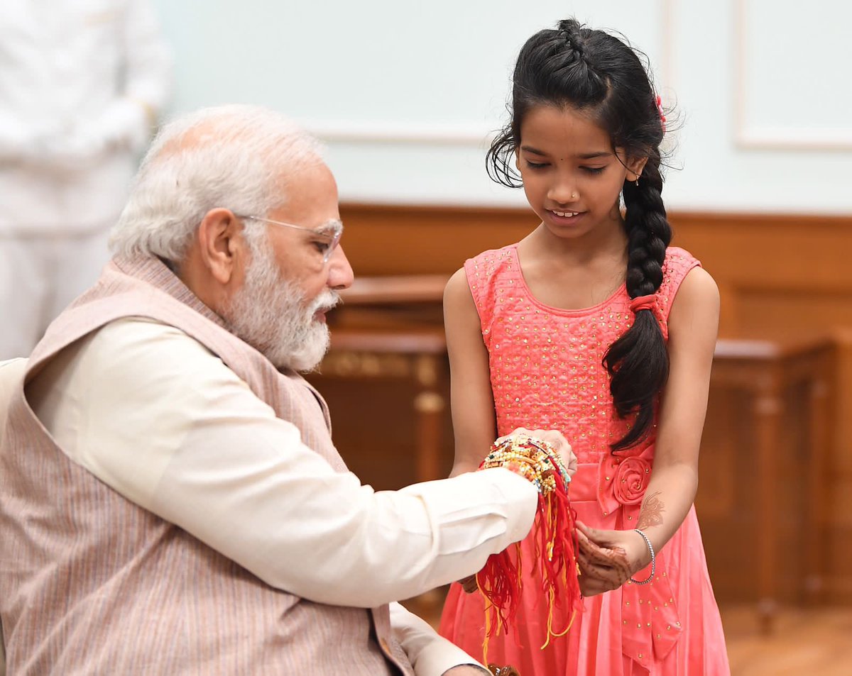 A very special Raksha Bandhan with these youngsters...