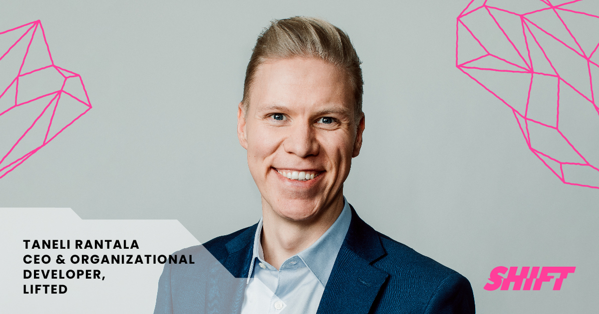 The next panelist of SHIFT 2022 is <a href="/tjrantala/">Taneli Rantala</a>, an Organizational Developer, and CEO of <a href="/LIFTEDfi/">Lifted</a>. Taneli has coached and consulted over 200 organizations and is known for his relentless efforts toward improved working cultures. Read more: theshift.fi/shift-speakers…
#theshiftfi