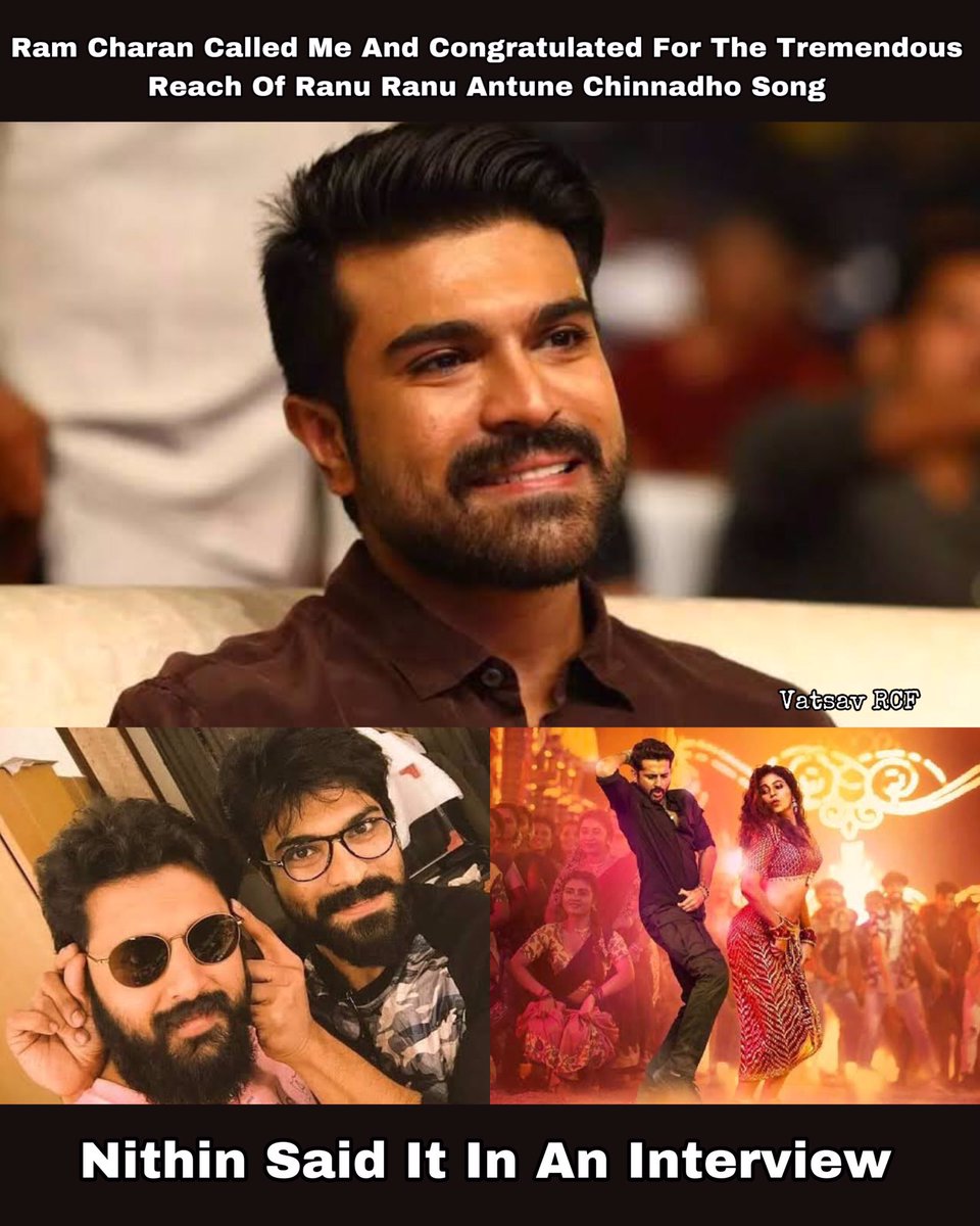VatsavRCF's tweet photo. All the Best For #MacherlaNiyojakavargam Movie Anna From @AlwaysRamCharan Anna Fans 🔥❤️
.
#Ramcharan #Nithin #RanuRanu @actor_nithiin #MacherlaNiyojakavargamFromAug12 https://t.co/wnrifI4uFc