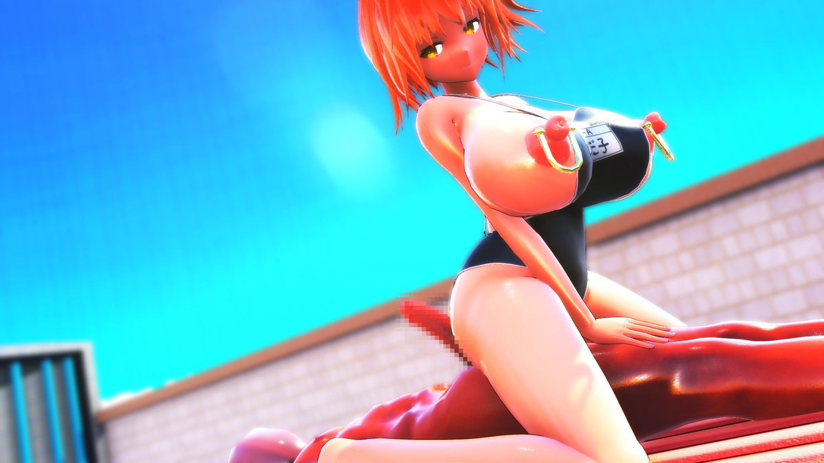 ああ!先輩!なんて水着でヤリモクプールに出かけてるんですか!「水着って中学校で使ってた奴しか持ってきてなかったんだー」じゃないですよ!小さすぎます!見えちゃってます!エロ過ぎます!どうせほとんど授業に出ないで保健体育の実習をしてたんでしょ!「なんでわかったの?」じゃないですy 