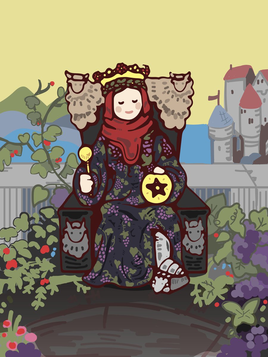 Minor Arcana Pentacles 13,14 단순배경 작업입니다 ❤️🍇