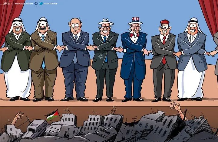 AminJarrar1's tweet photo. NORMALISATION in caricature
Via Arabi 21-عربي21
#التطبيع_خيانة
#Normalisation_is_Treason https://t.co/cIM99ZfUQI
