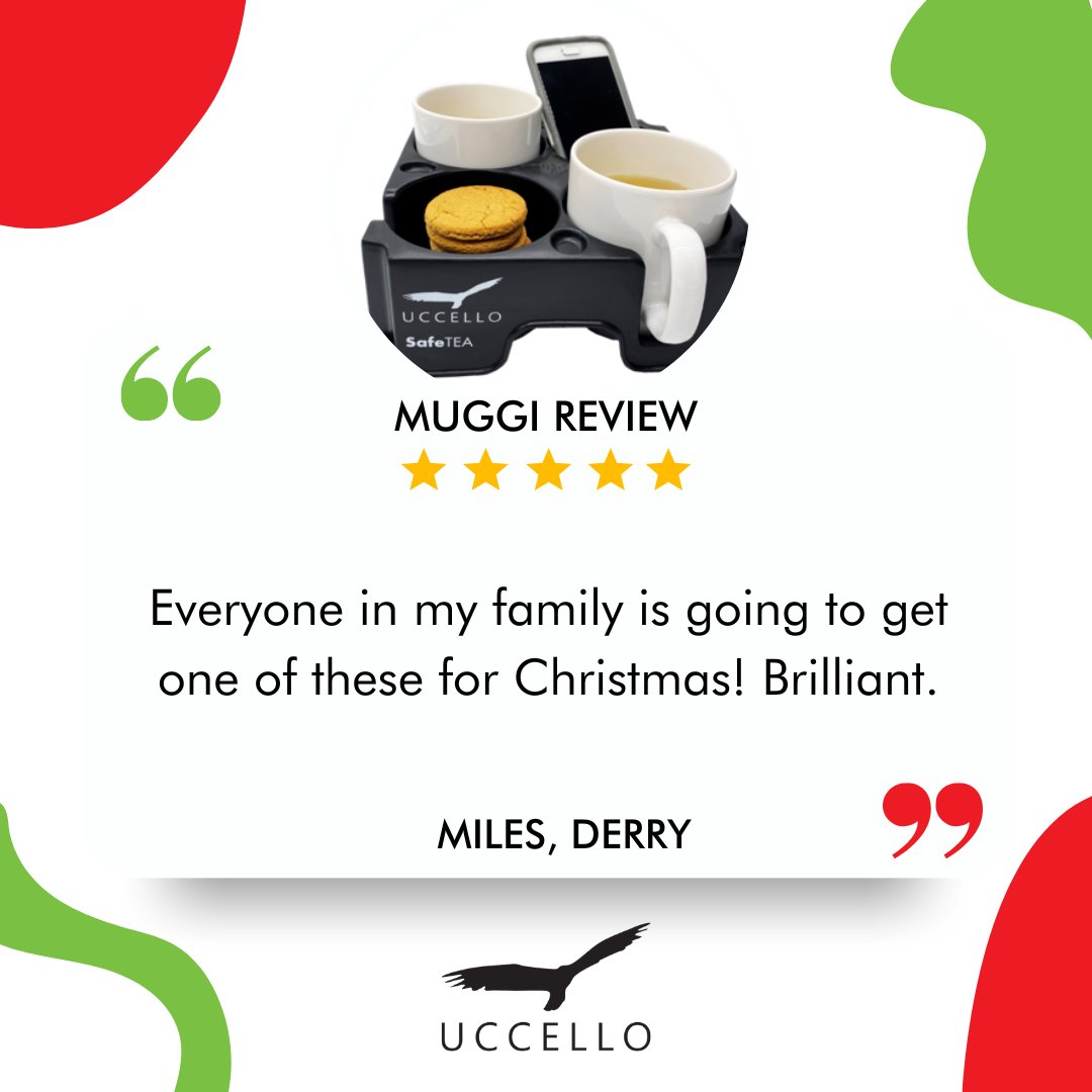 UccelloDesigns's tweet photo. Love to hear it Miles, it's also easy to wrap 😉
Want to share your feedback? Comment below with yours or feel free to email our team via customercare@uccellodesigns.com
#Muggi #MuggiCupHolder #MobilityAids #DailyLivingAids https://t.co/E87rbIOrJF