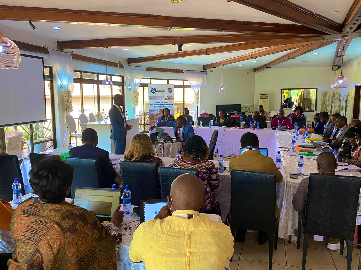CongoMines's tweet photo. #RDC_MINES: #HappeningNow: le @cartercenter et #MakutaYaMaendeleo co-organise une activité de vulgarisation des dispositions du code minier et autres textes légaux sur la contribution du secteur minier au développement local https://t.co/qoC0jz6BP1