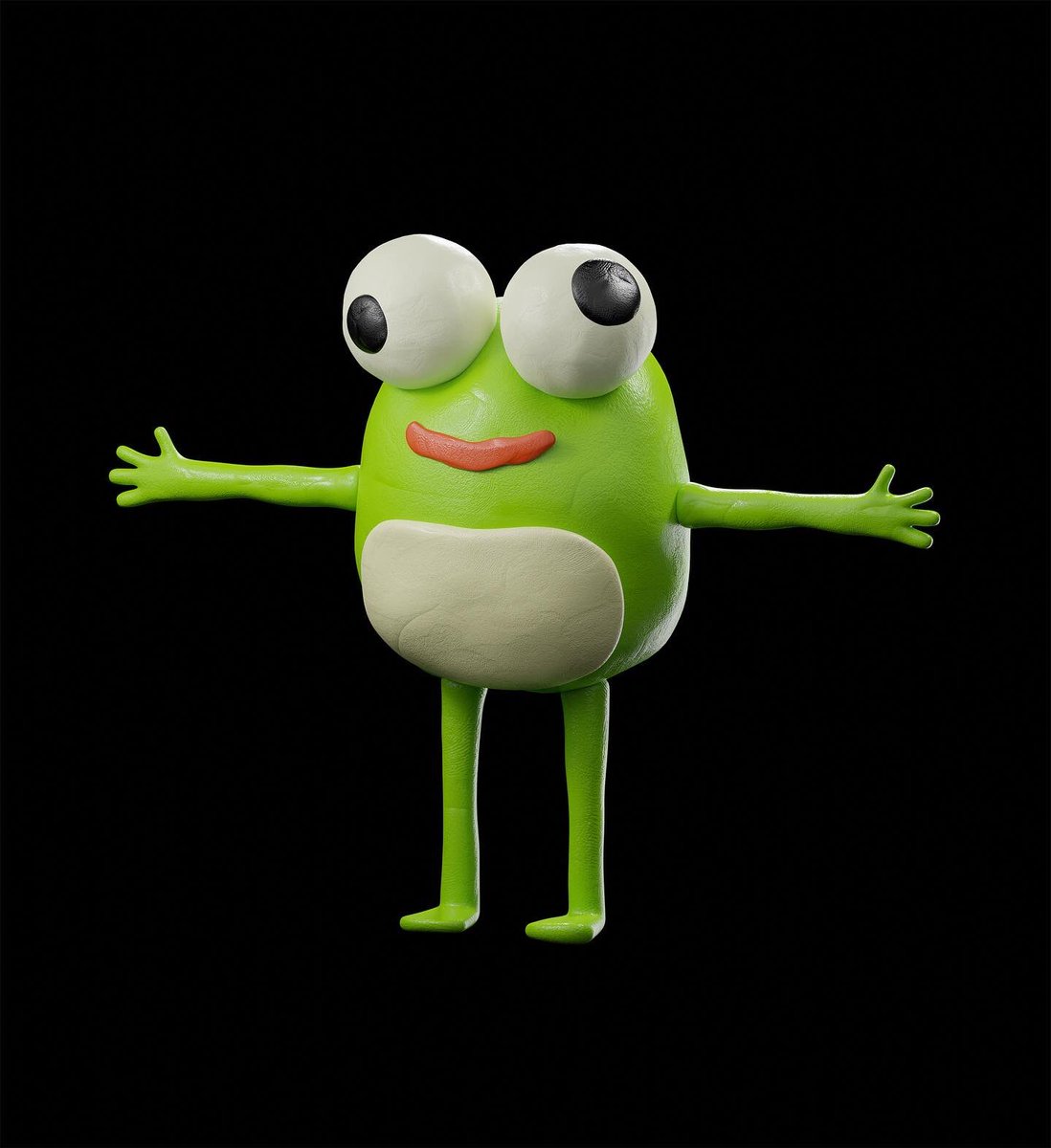 pelomier's tweet photo. Hey, who wants some hugs? 💚 #bestblendercourse #Blender3d https://t.co/xgLWwEMlAR