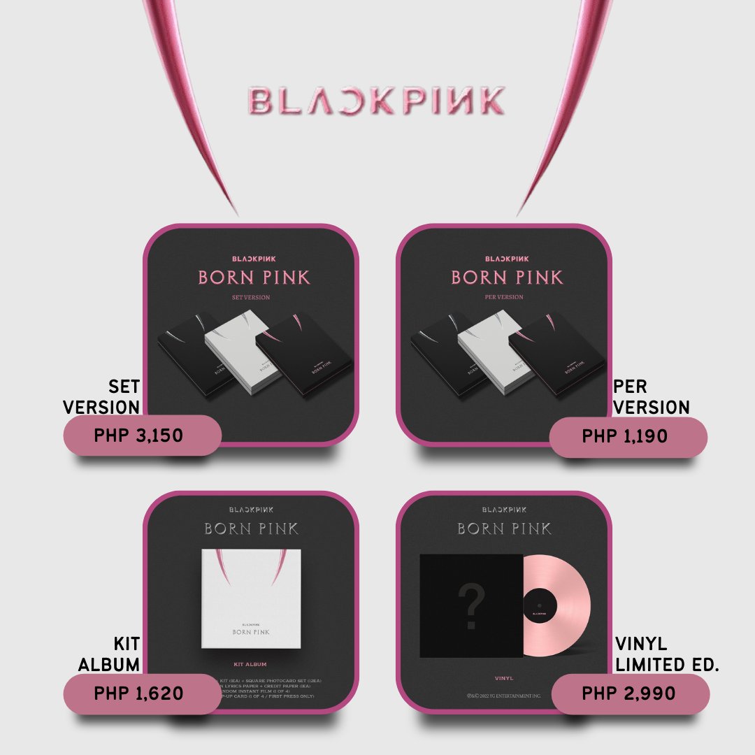 modu_shoppe's tweet photo. 💗 PRICELIST 💗
🏷 wts | lfb | phgo | blinks | blackpink
#BornPink #ModuShoppePHGo https://t.co/GThltTmEgi