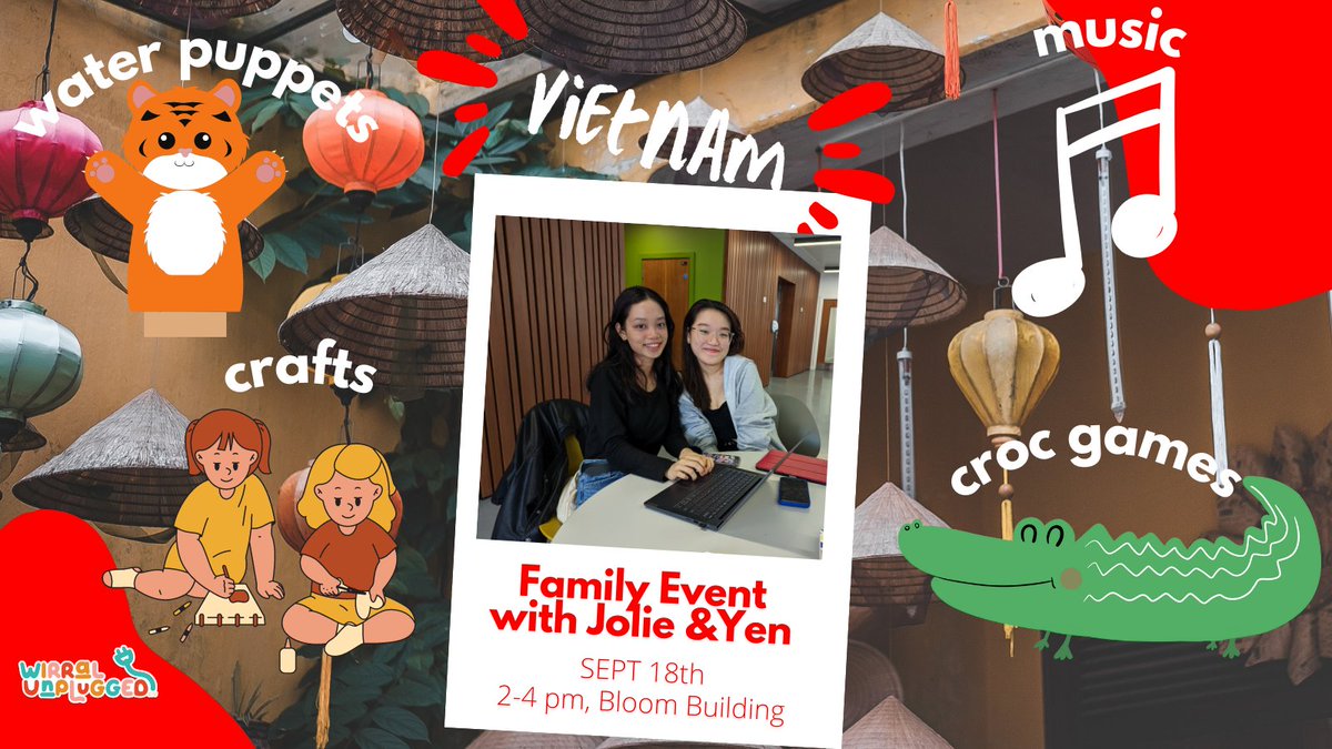 Join us on SEPT 18th as we explore Vietnam together! @Bloom_Building #familyfun #explore #games #activities #crafts #culture #international #unplug