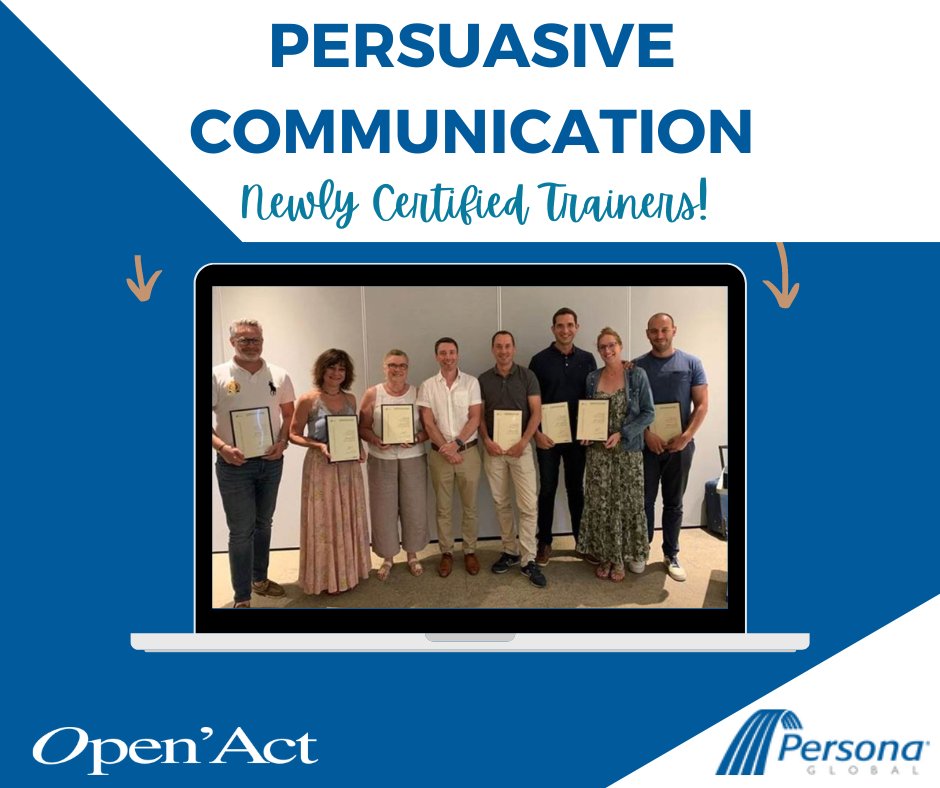 PersonaGlobal's tweet photo. Congratulations to our long-time French partner, Open’Act for completing our #PersuasiveCommunication #certification for Thea Pharma!

Boost your team's skills!

Email us at people@personaglobal.com for more details! @personaglobal #openactfr #communication #training https://t.co/fu8umyfczt