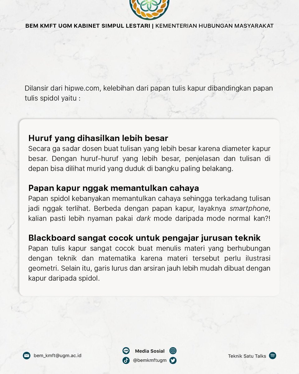 BEM KMFT UGM tweet media