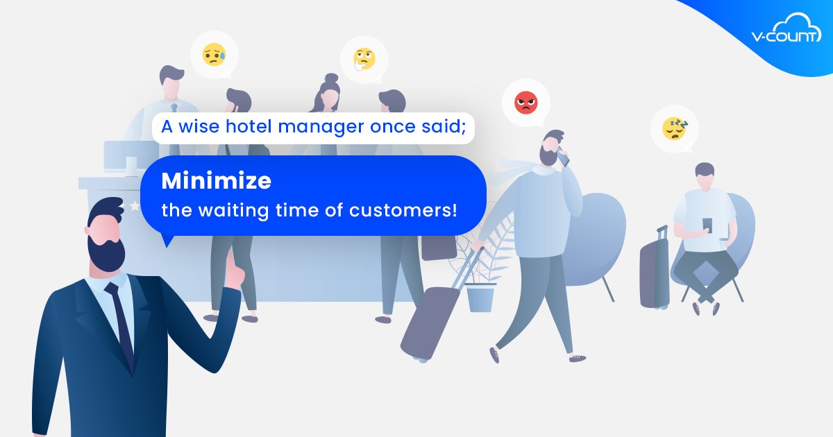 For guests from the United States, exceeding the “breaking point” of a 5-minute wait results in a 47% decrease in guest satisfaction! Reduce customer wait time now! Learn more about bit.ly/3Pk4qyi 

#hotelmanagement #visitoranalytics #queuemanagement #vcount #customer