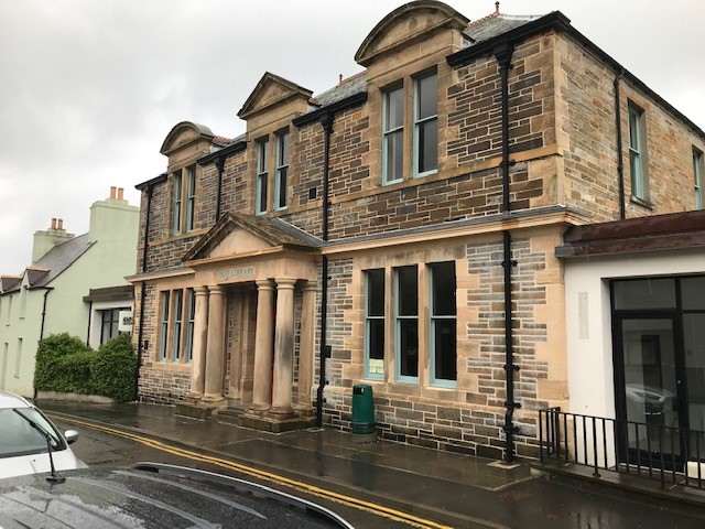 APettegree's tweet photo. It is proposed that Kirkwall Free Library, created with the help of a donation from Andrew Carnegie, be repurposed as 14 residential units. #fragilelibrary outrage? Not really: in 2003 Orkney Council built a superb new combined Archive and Library with excellent facilities. https://t.co/OFN8D9h51d