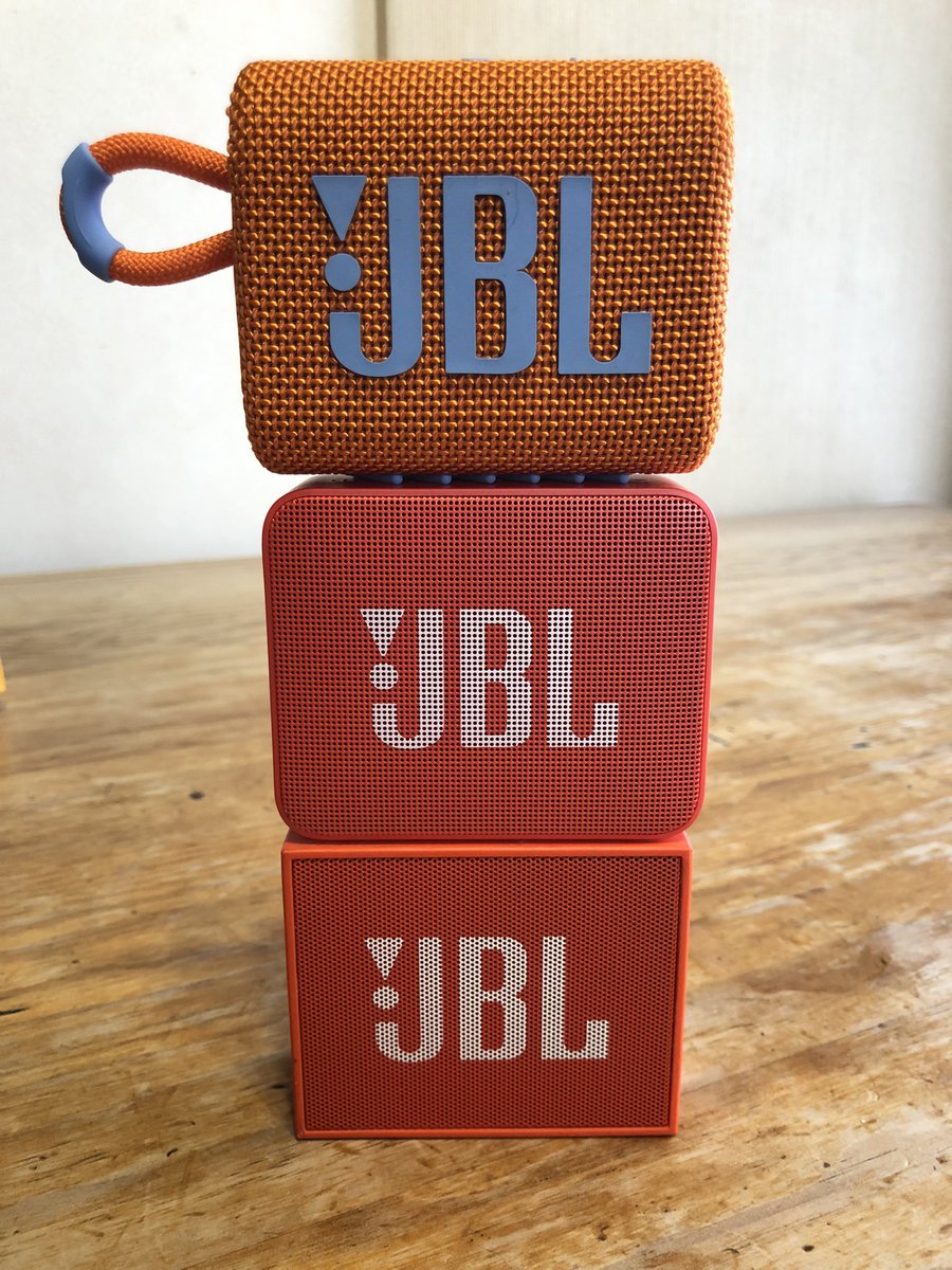 CheeseburgerM_Y's tweet image. JBL GO1.2.3
デザインは下の1が好き。
#JBLGO